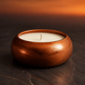 Copper Dusk Observatory Candle - original aromatherapy candle design