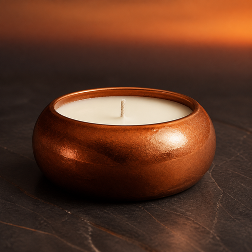 Copper Dusk Observatory Candle - original aromatherapy candle design