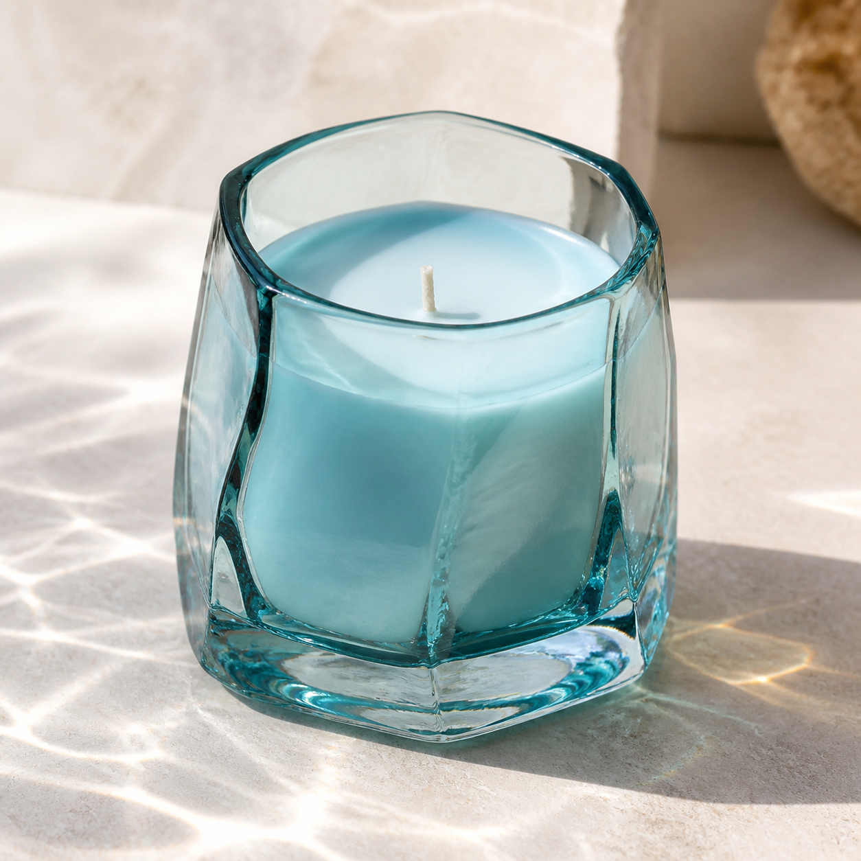 Tidal Prism Aromatherapy Candle - original aromatherapy candle design